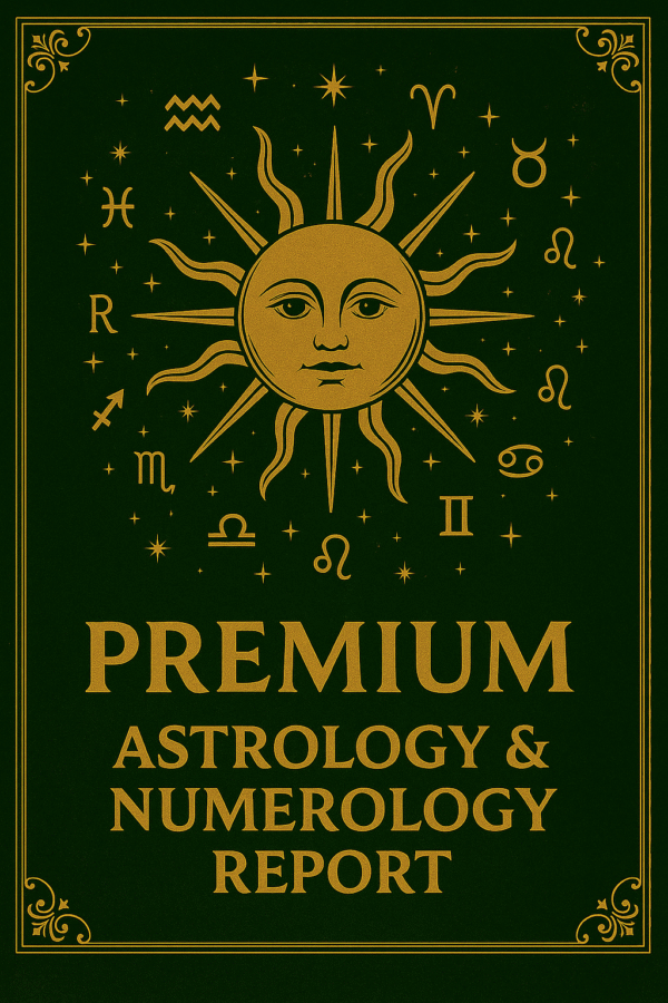 💎 Premium Astrology + Numerology Report