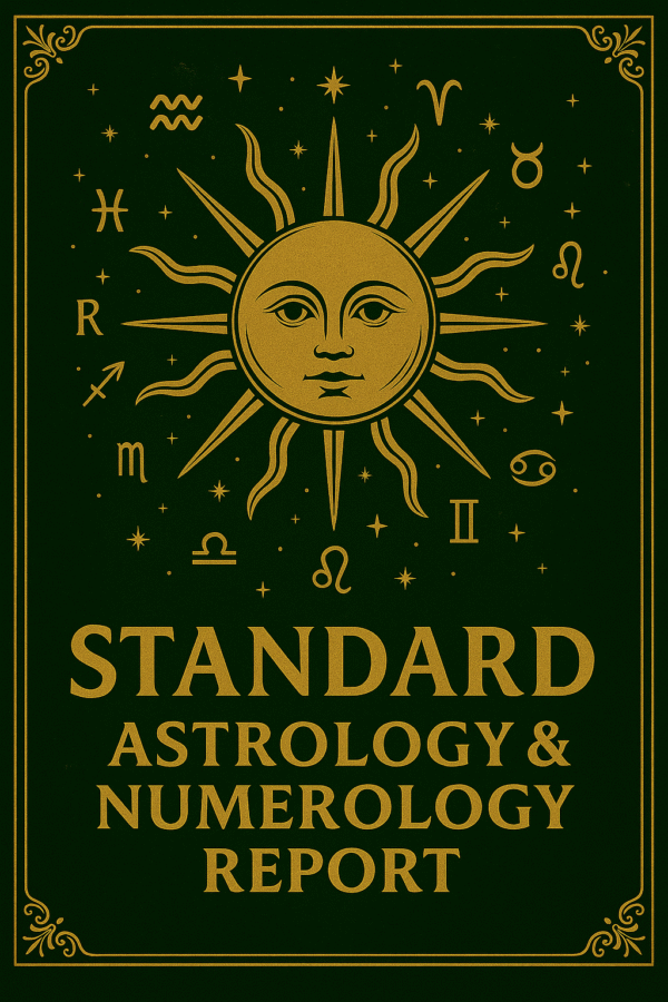 🌿 Standard Astrology + Numerology Report